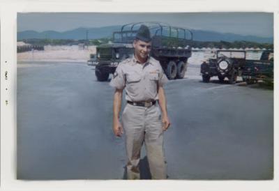 Larry Lee in the Army